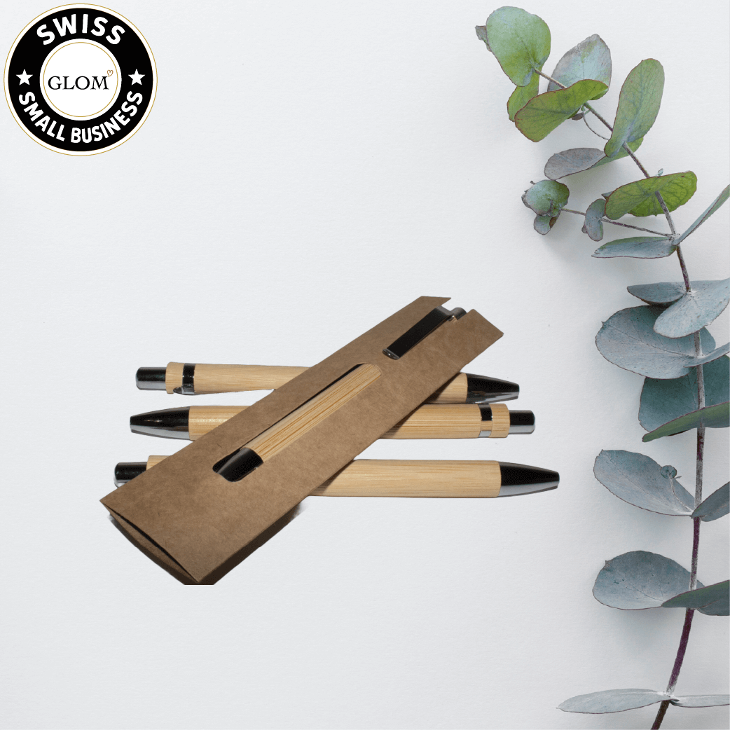 Stylo à bille en bambou personnalisé – Gravé
