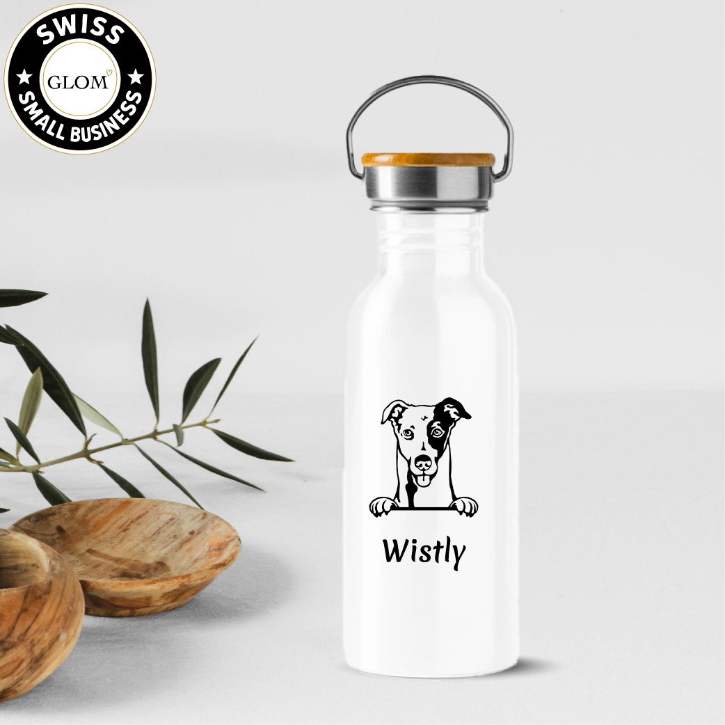 Design Me - Natural Bamboo Cap Bottle