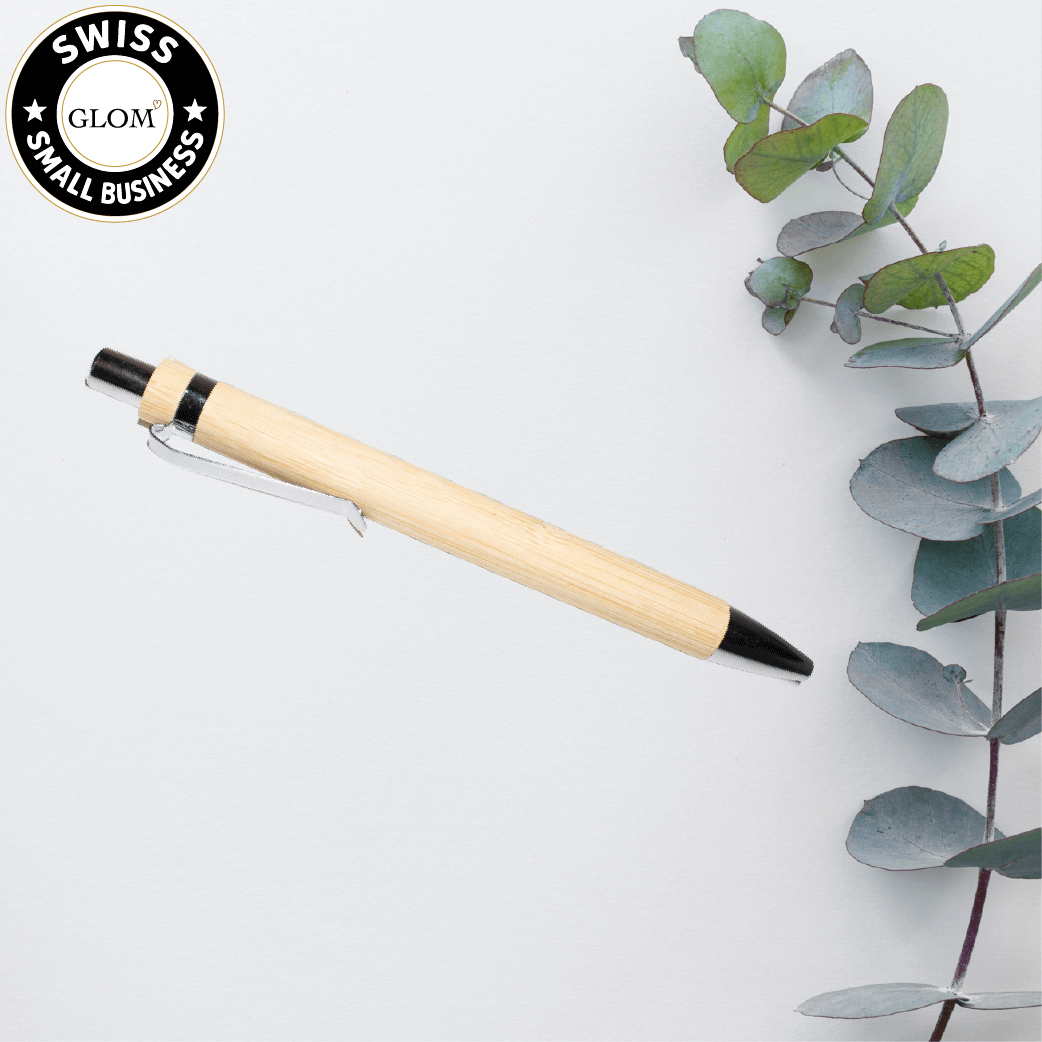 Stylo à bille en bambou personnalisé – Gravé
