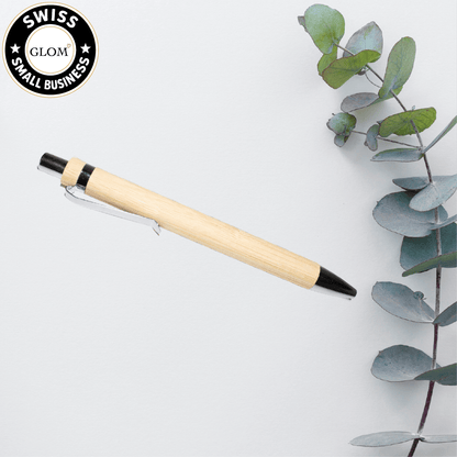 Stylo à bille en bambou personnalisé – Gravé