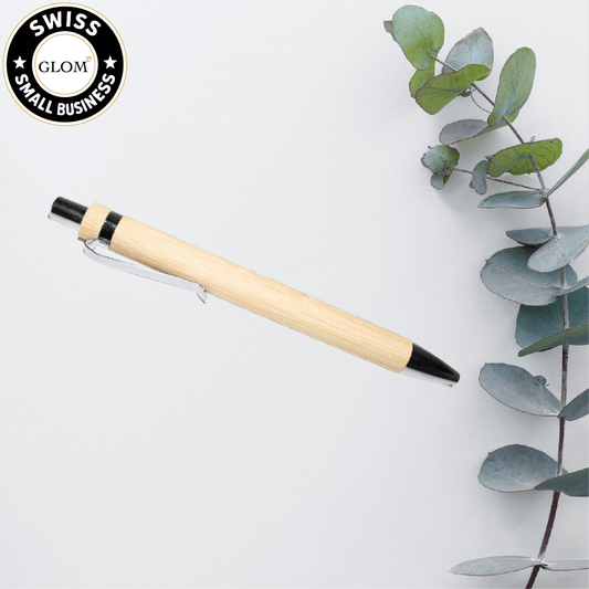 Stylo à bille en bambou personnalisé – Gravé