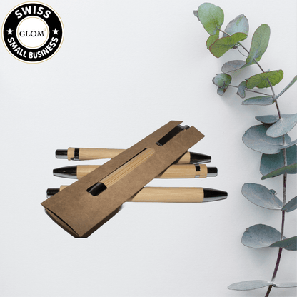 Stylo à bille en bambou personnalisé – Gravé