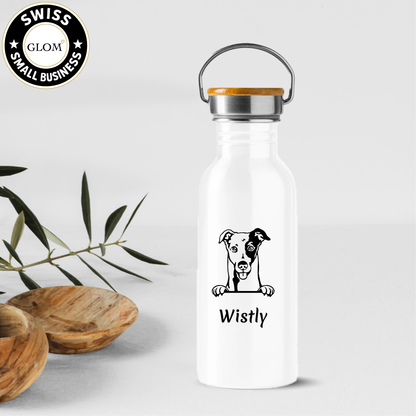 Design Me - Natural Bamboo Cap Bottle