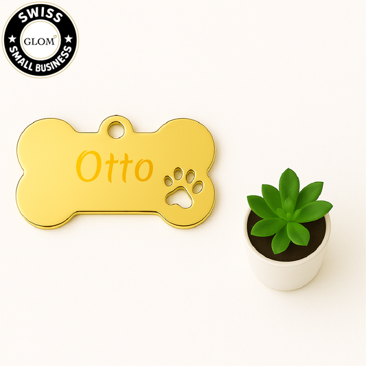 Custom Dog Tag – Personalized Name & Message or Phone Number