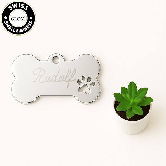 Custom Dog Tag – Personalized Name & Message or Phone Number