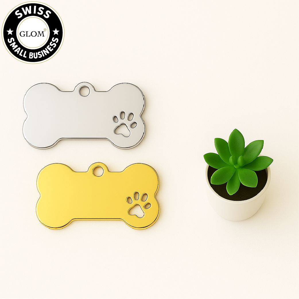 Custom Dog Tag – Personalized Name & Message or Phone Number